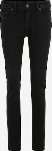 Slimfit Jeans 'SLEENKER' di DIESEL in nero: frontale