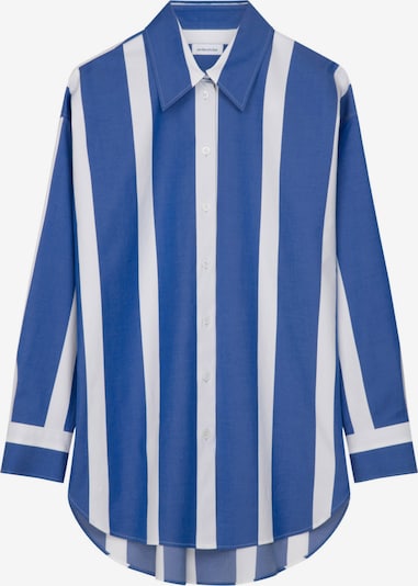 SEIDENSTICKER Bluse in blau / weiß, Produktansicht