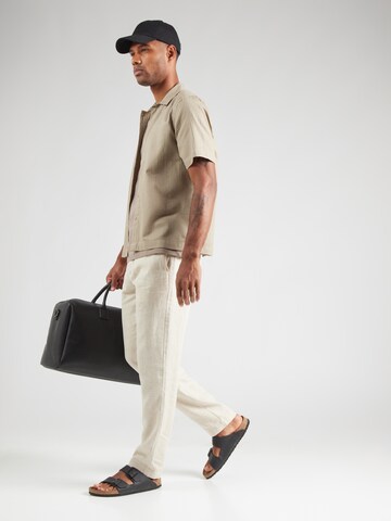 Only & Sons Comfort Fit Риза 'ONSSAVIER' в зелено