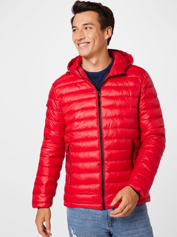 Superdry Between-Season Jacket 'FUJI' in Red: front