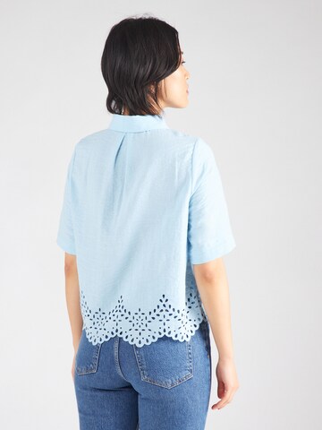 Chemisier 'VMOTTA' VERO MODA en bleu