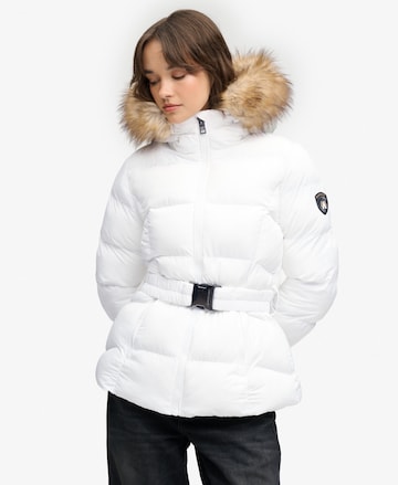 Superdry & Co Winter jacket 'Fuji' in White