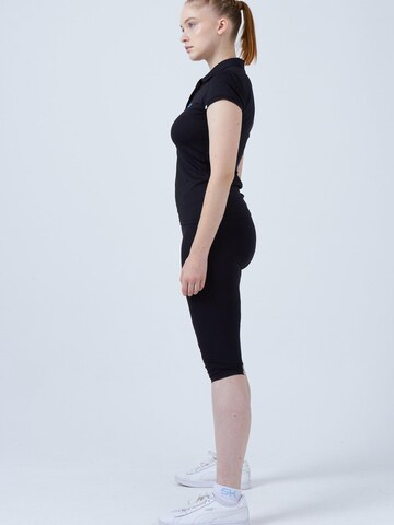 SPORTKIND Performance shirt 'Poloshirt' in Black