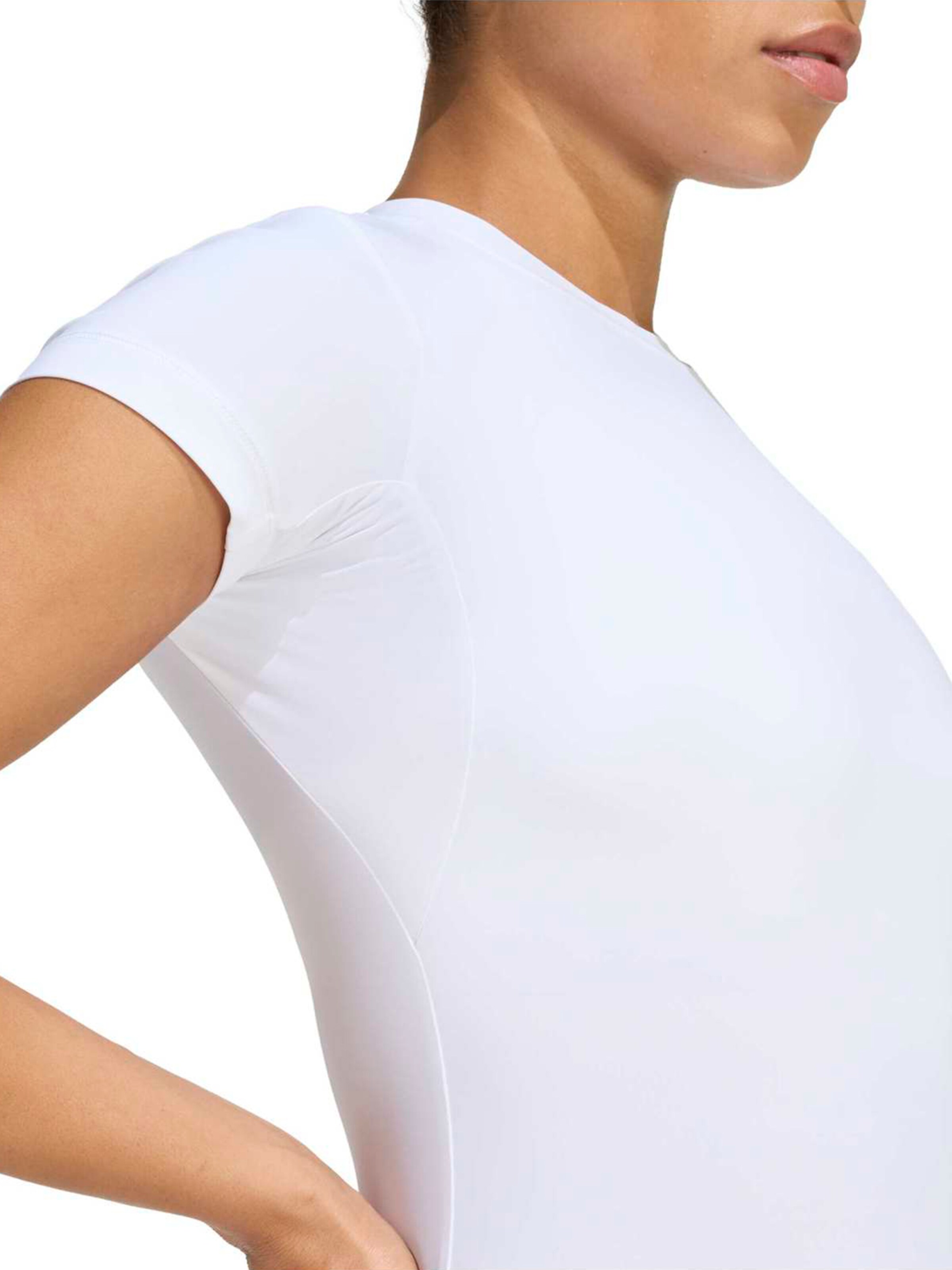 ADIDAS PERFORMANCE Funktionsshirt 'PWR ESS' in Weiß