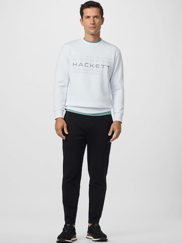 Felpa 'HS CLUB CREW' di Hackett London in bianco