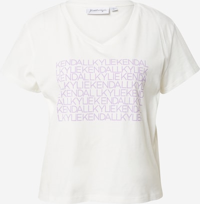 KENDALL + KYLIE Shirt in Purple / White, Item view