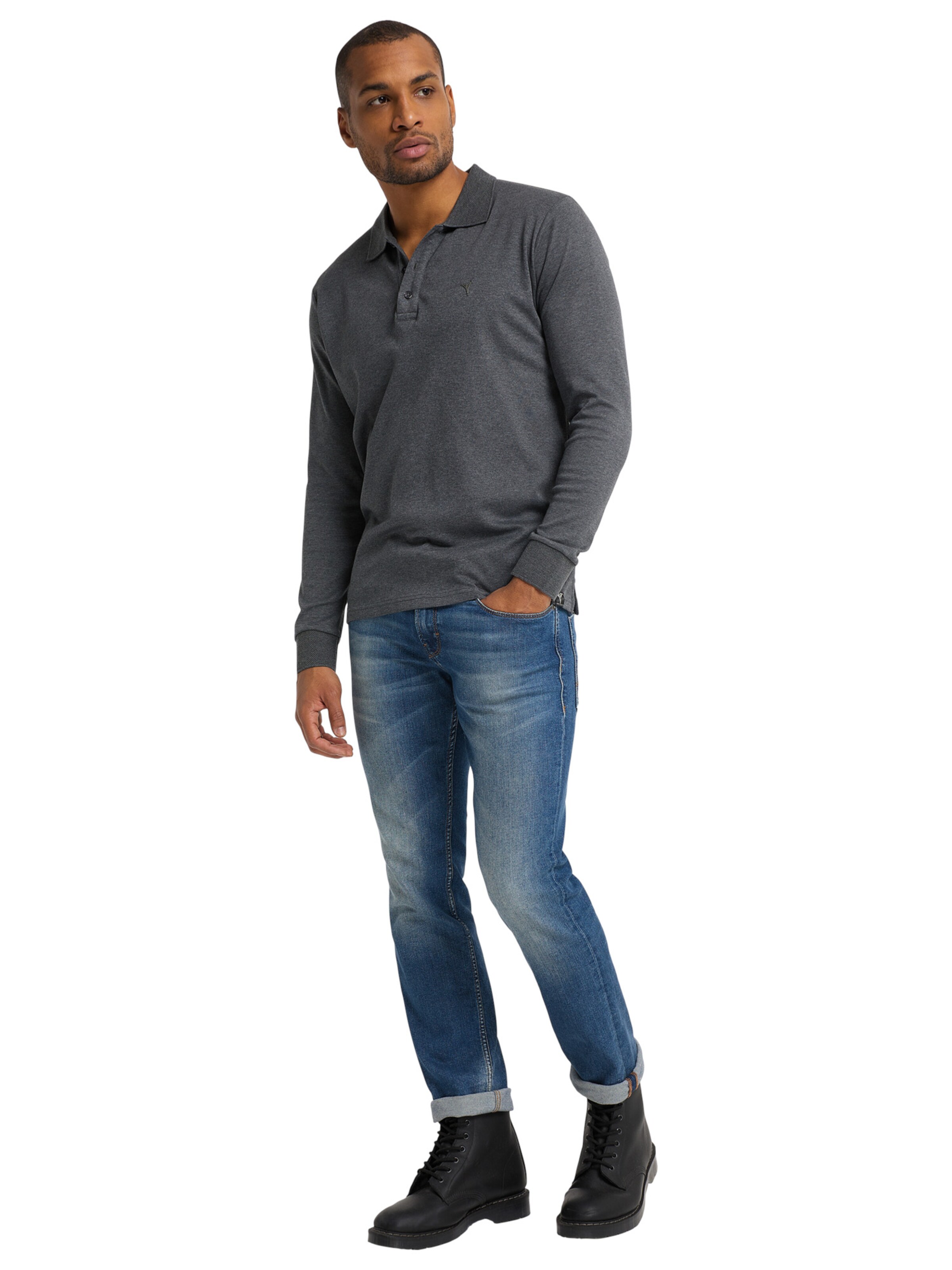 Carlo Colucci Shirt ' Camastra ' in Grijs