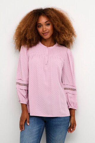 CULTURE Blouse 'Dania' in Roze: voorkant