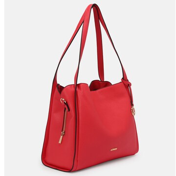 L.CREDI Shoulder Bag 'Judith' in Red