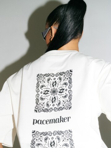 T-Shirt 'Malte' Pacemaker en blanc