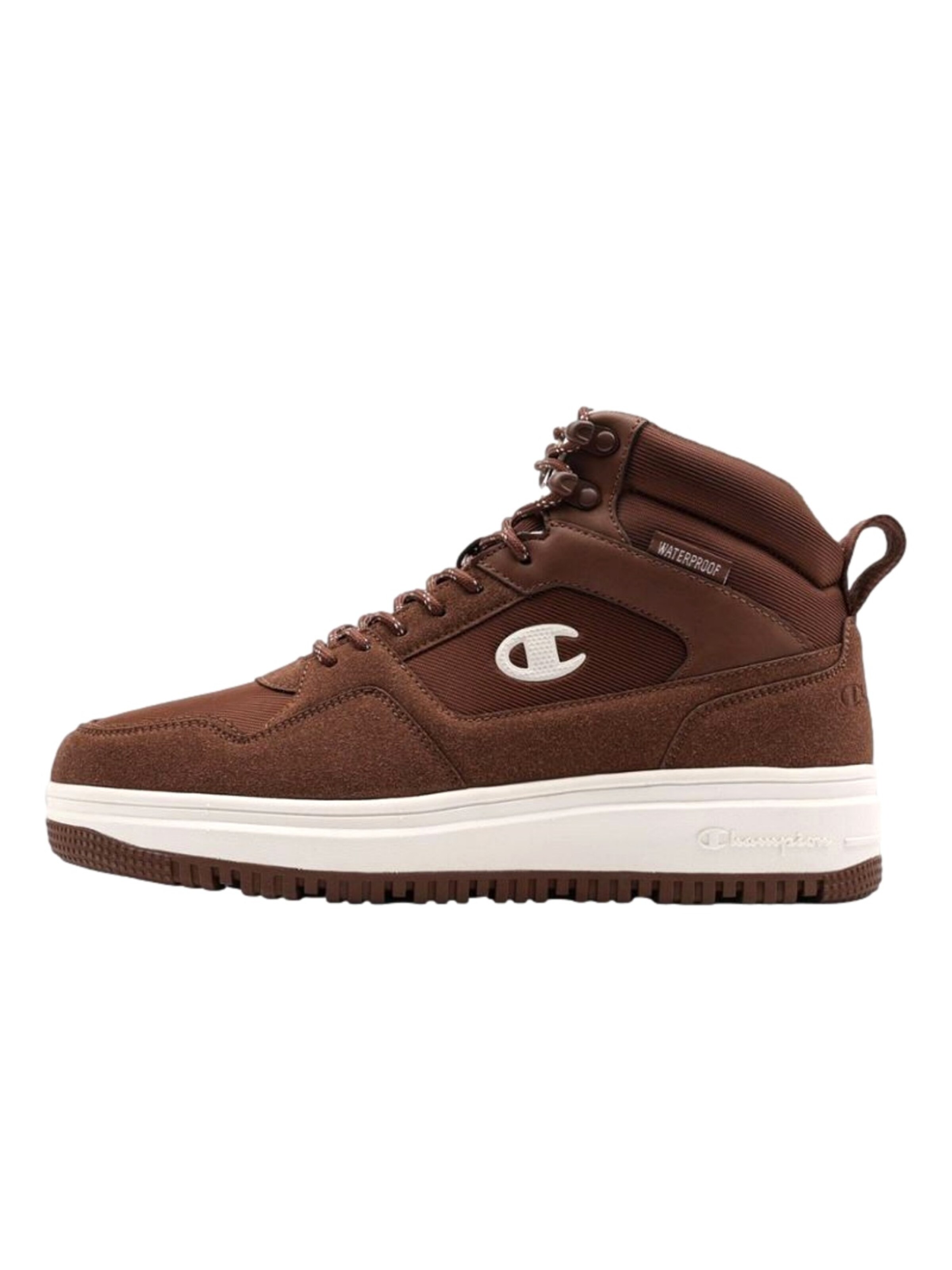 Baskets hautes 'RD18 UTILITY MID' Champion Authentic Athletic Apparel en marron : devant