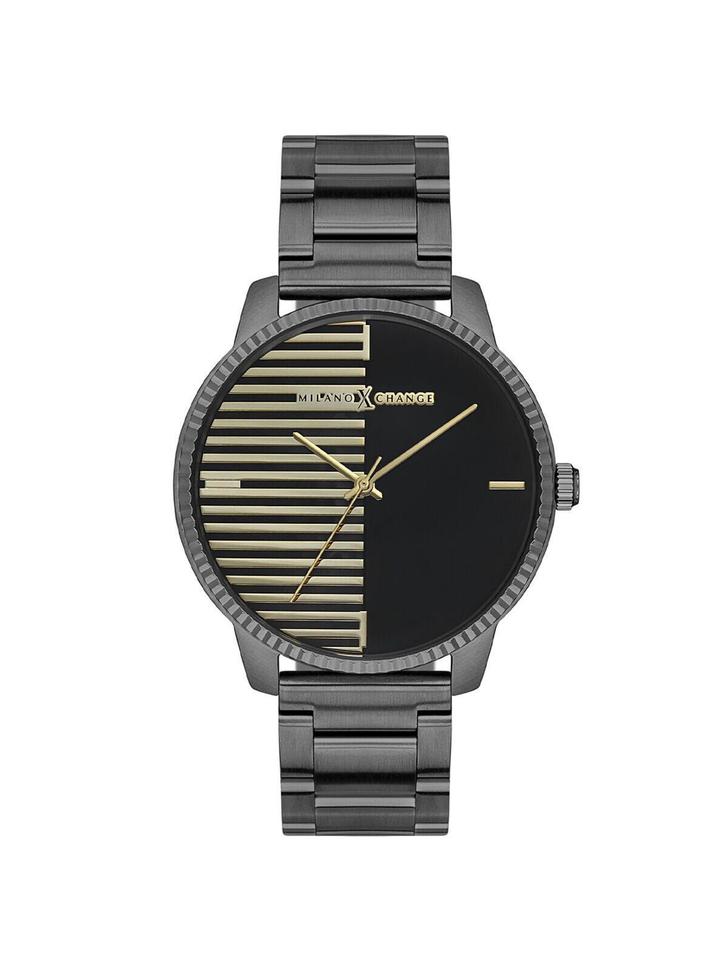 Orologio analogico 'Milano X Change Analog Men Watch MEX3214' di Milano X Change in grigio: frontale