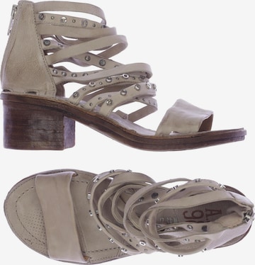 A.S.98 Sandals & High-Heeled Sandals in 37 in Beige: front