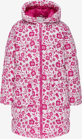 IZIA - Abrigo de invierno en rosa: frente