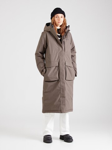 Didriksons Raincoat 'LEYA' in Brown: front