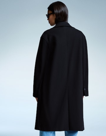 Manteau mi-saison Bershka en noir