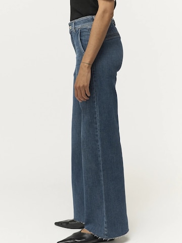 Pieszak Zvonové kalhoty Džíny 'Asta' – modrá