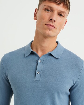 WE Fashion Shirt in Blauw