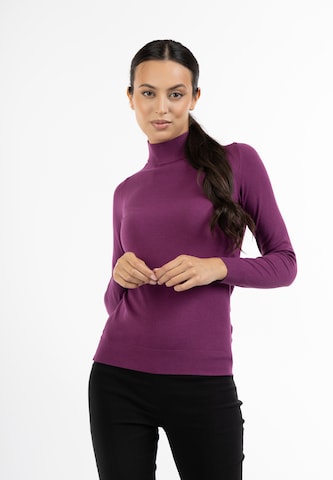 faina Sweater 'Minya' in Purple: front