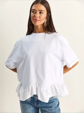 Maglietta 'T-Shirts' di Bianco Lucci in bianco