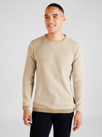 Lindbergh Sweater in Beige: front