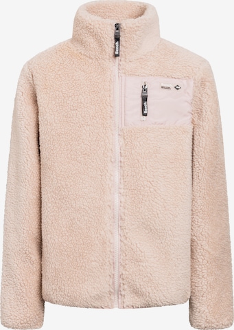 BENCH Fleece jas in Roze: voorkant