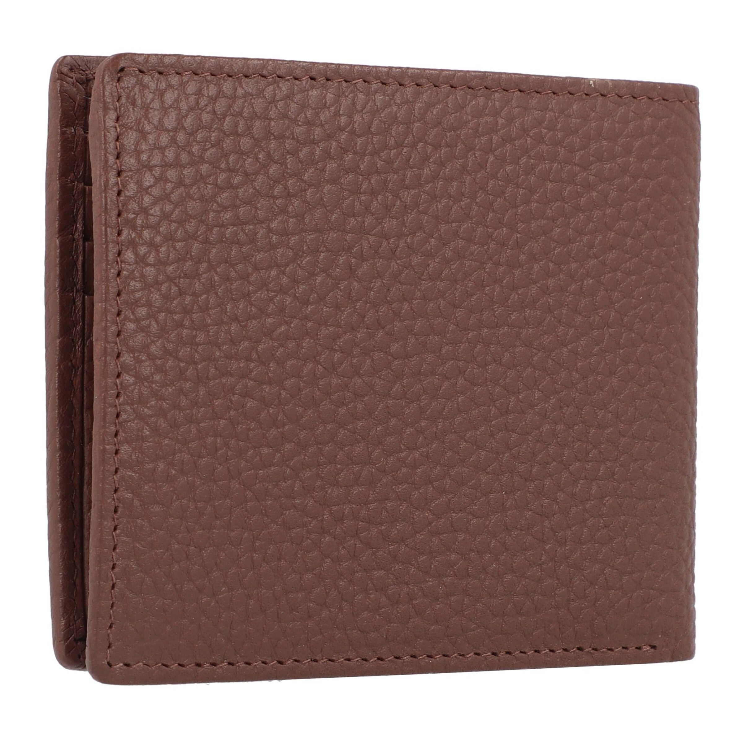 Braun Büffel Wallet 'Theo' in Brown