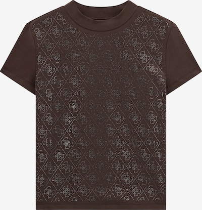 Maglietta in XS GUESS di colore marrone scuro / argento, Visualizzazione prodotti