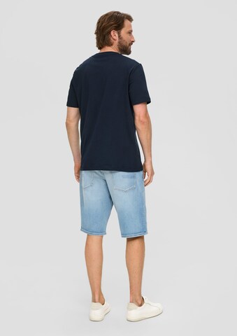 s.Oliver - Camisa em azul: atrás