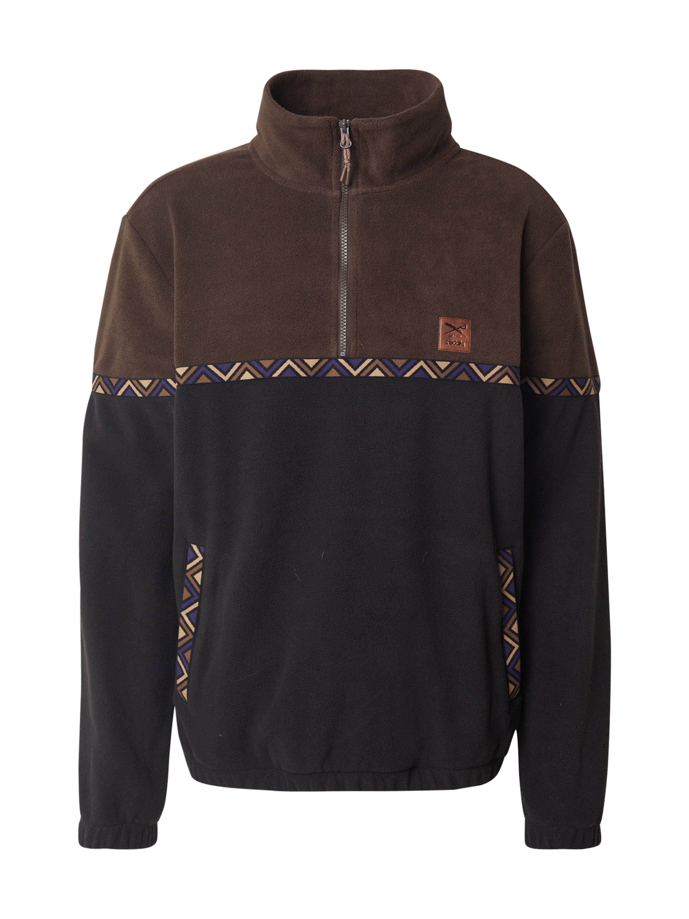 Iriedaily Tavaline suurus Kampsun 'Monte Noe', värv pruun: eest vaates