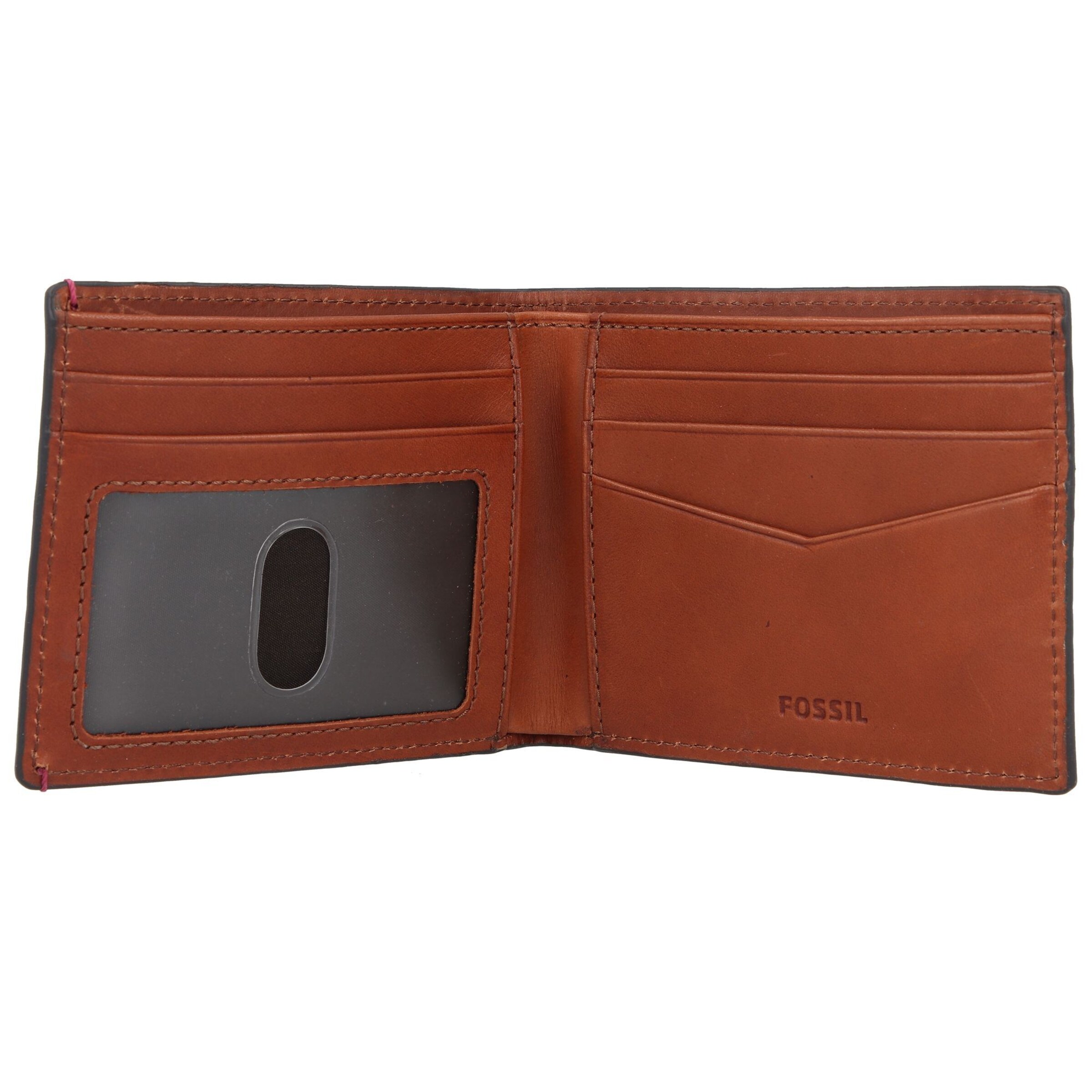 FOSSIL Portemonnaie 'Bronson' in Braun
