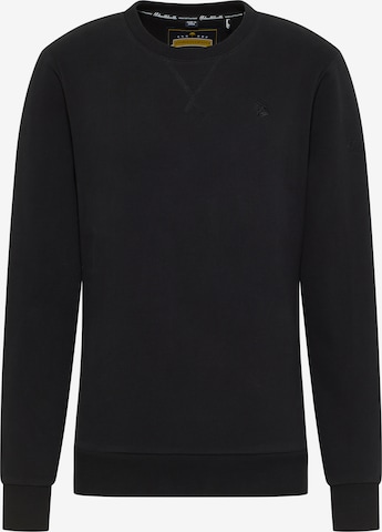 Schmuddelwedda Sweatshirt in Black: front
