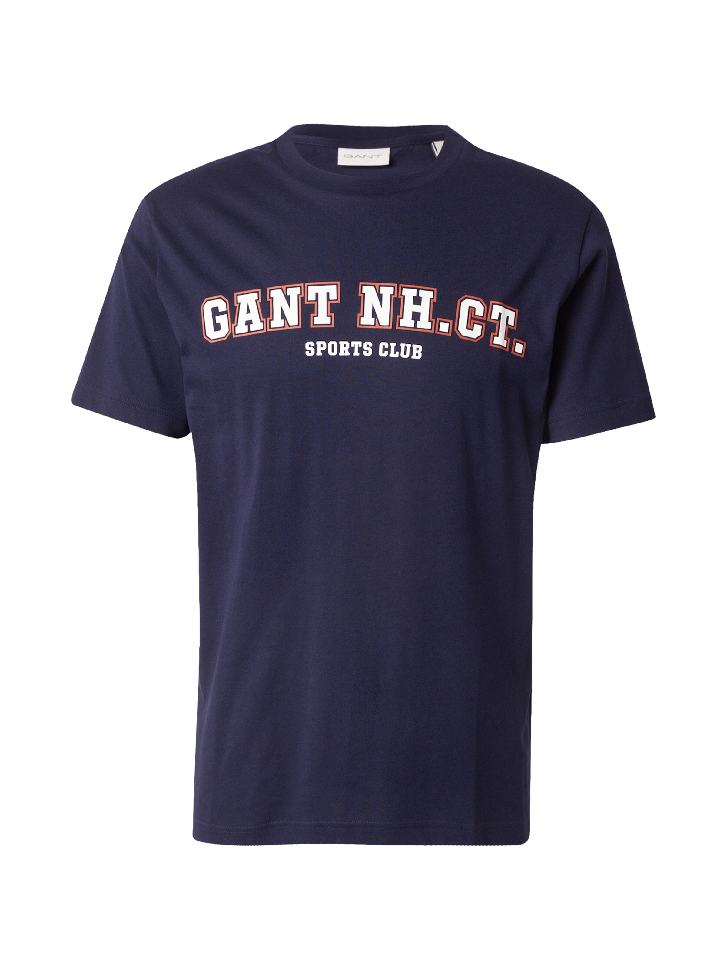 GANT Футболка в Синий: спереди