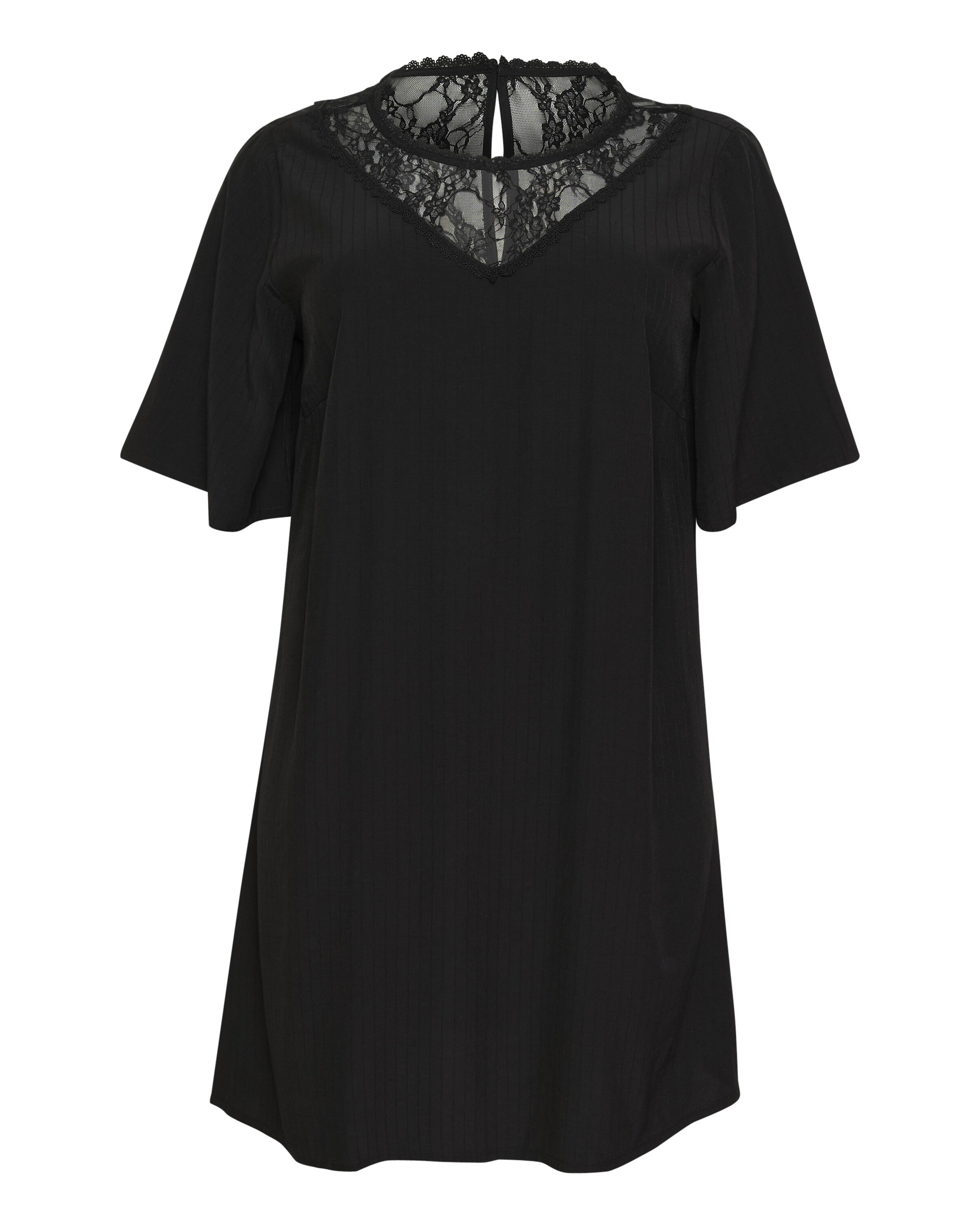 KAFFE CURVE Kleid 'Berla' in Schwarz: Vorderseite