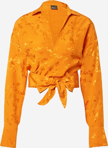 Camicia da donna 'Serena' di Gina Tricot in arancione: frontale