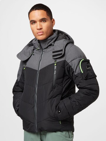 ICEPEAK Jacke 'EASTHAM' in Schwarz: predná strana