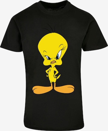 T-Shirt 'Looney Tunes - Angry Tweety' ABSOLUTE CULT en noir : devant