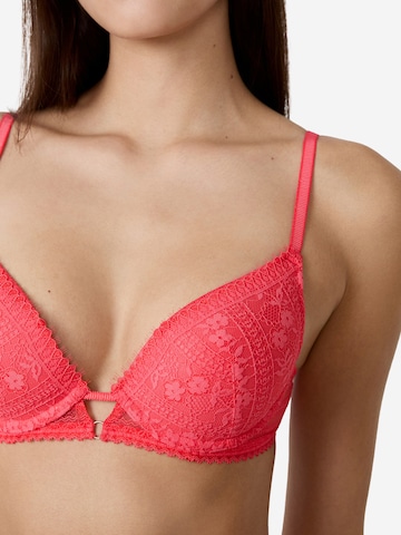 ETAM Push-up Bra 'Aura' in Orange