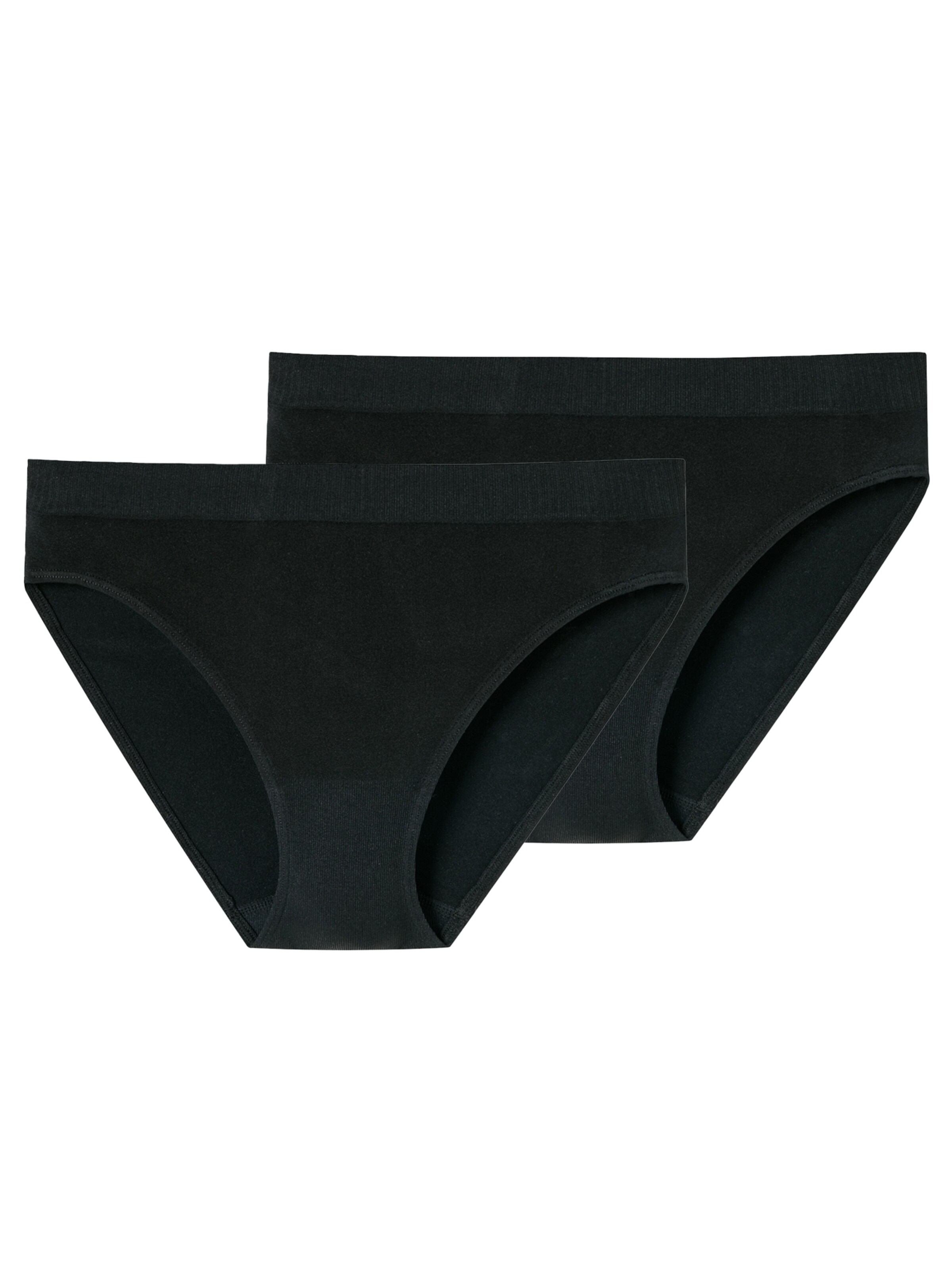 SCHIESSER Slip ' Classic Seamless ' in Zwart: voorkant