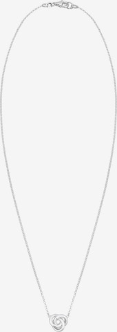 ELLI Necklace 'Knoten' in Silver: front