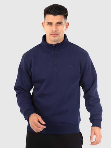 Sweat-shirt 'Emilio' Smilodox en bleu : devant