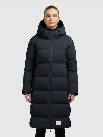 khujo Wintermantel 'Finnie3' in Blauw