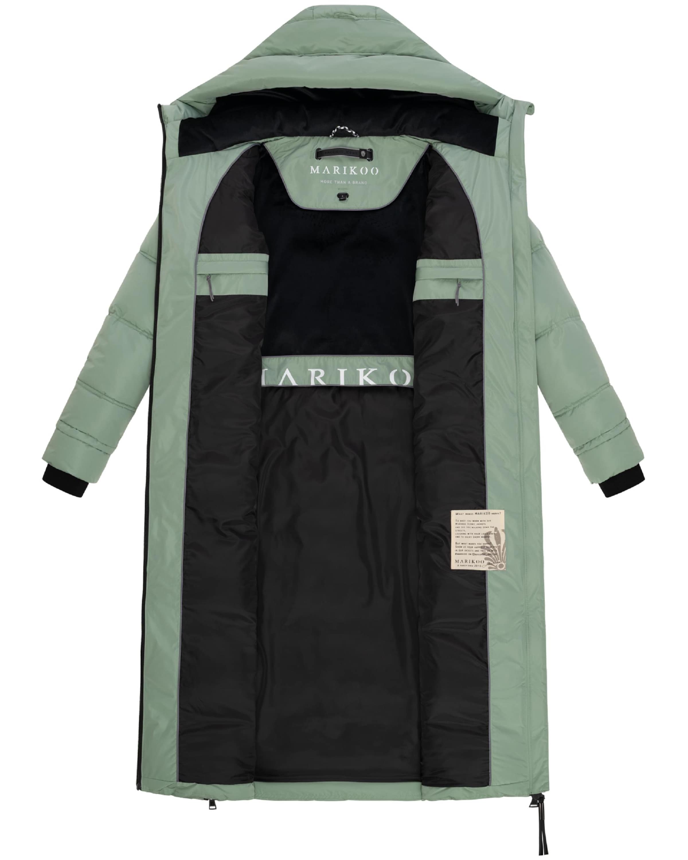 MARIKOO Mantel 'Honiaa XVI' in Grün