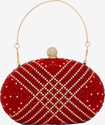 FELIPA Clutch in Red: front