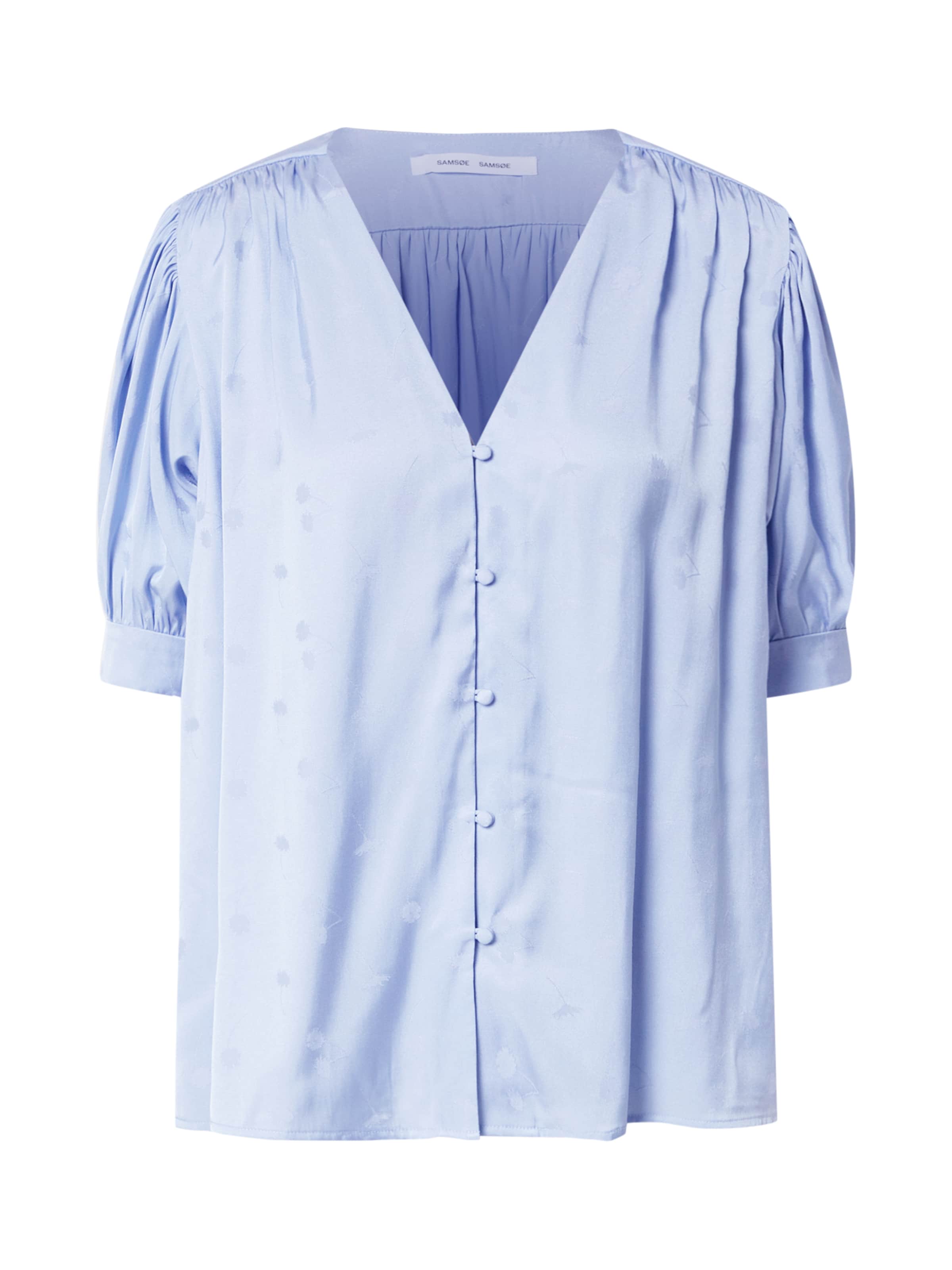 Samsøe Samsøe Bluza 'Jetta' | modra barva: sprednja stran