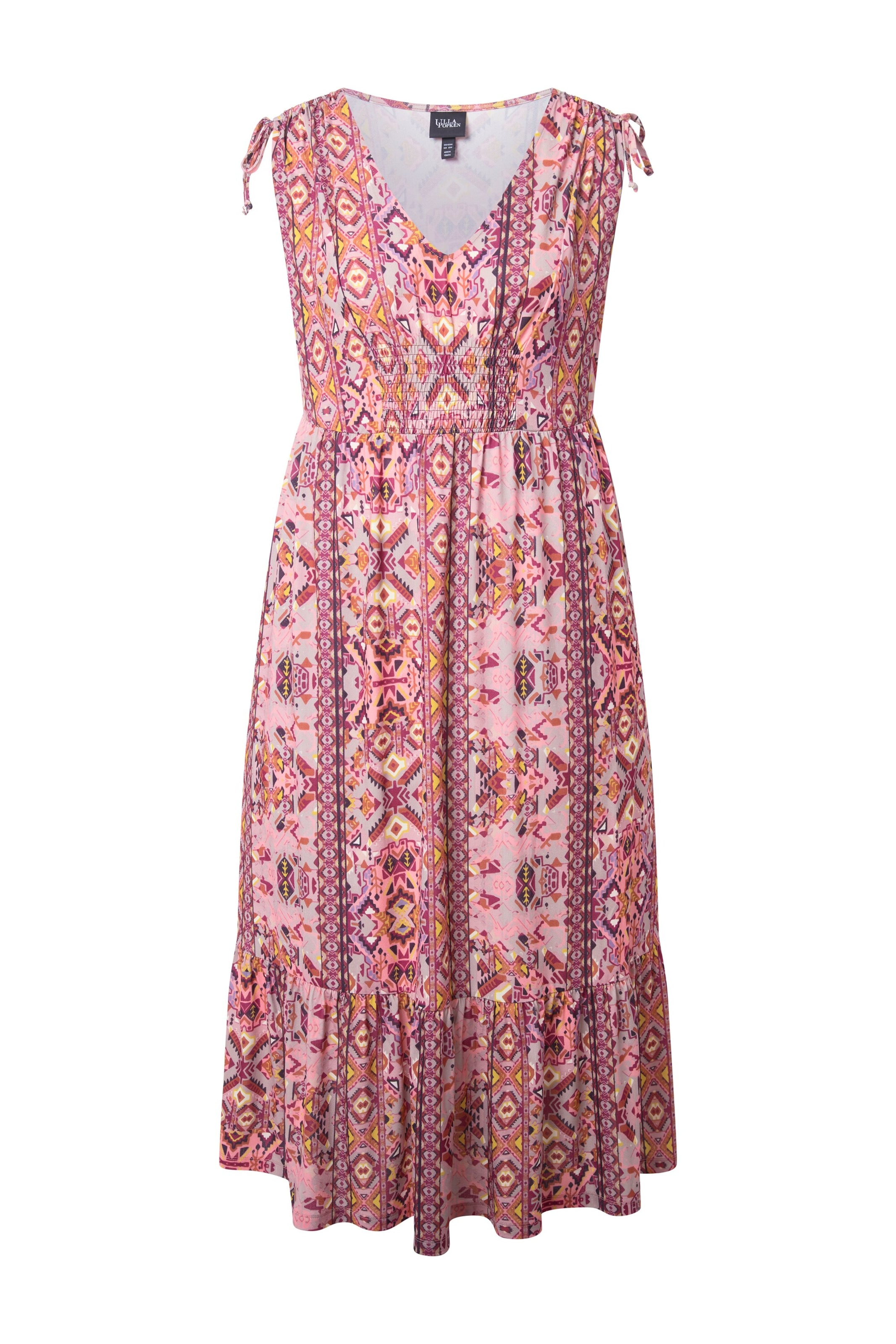 Ulla Popken Dress in Pink: front