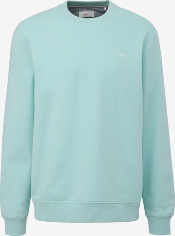 s.Oliver Sweatshirt in Blue: front