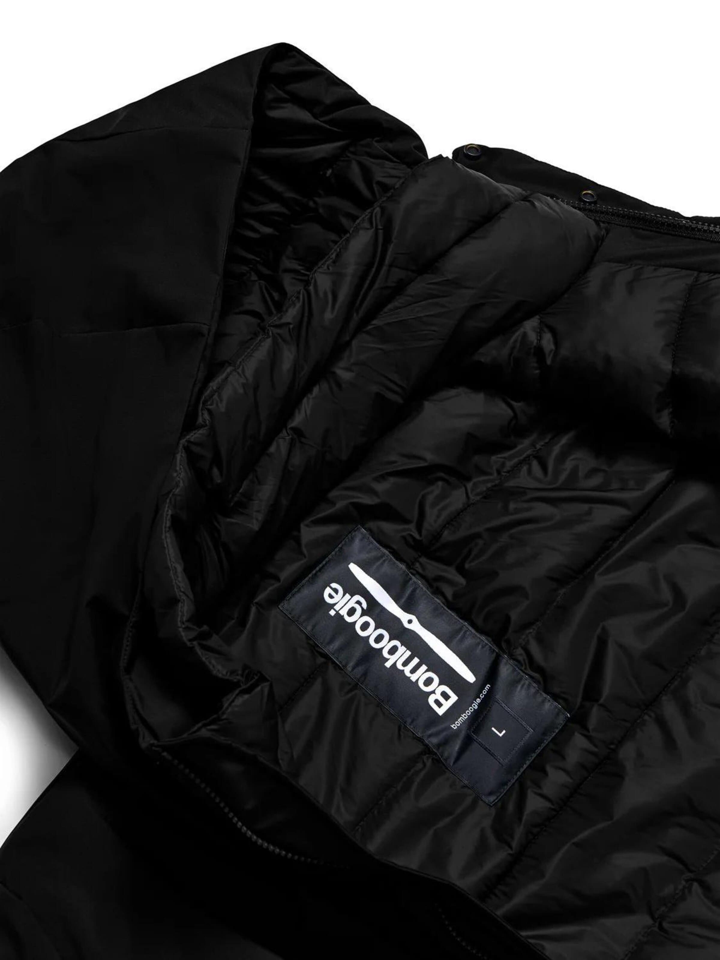 BOMBOOGIE Winter Jacket in Black