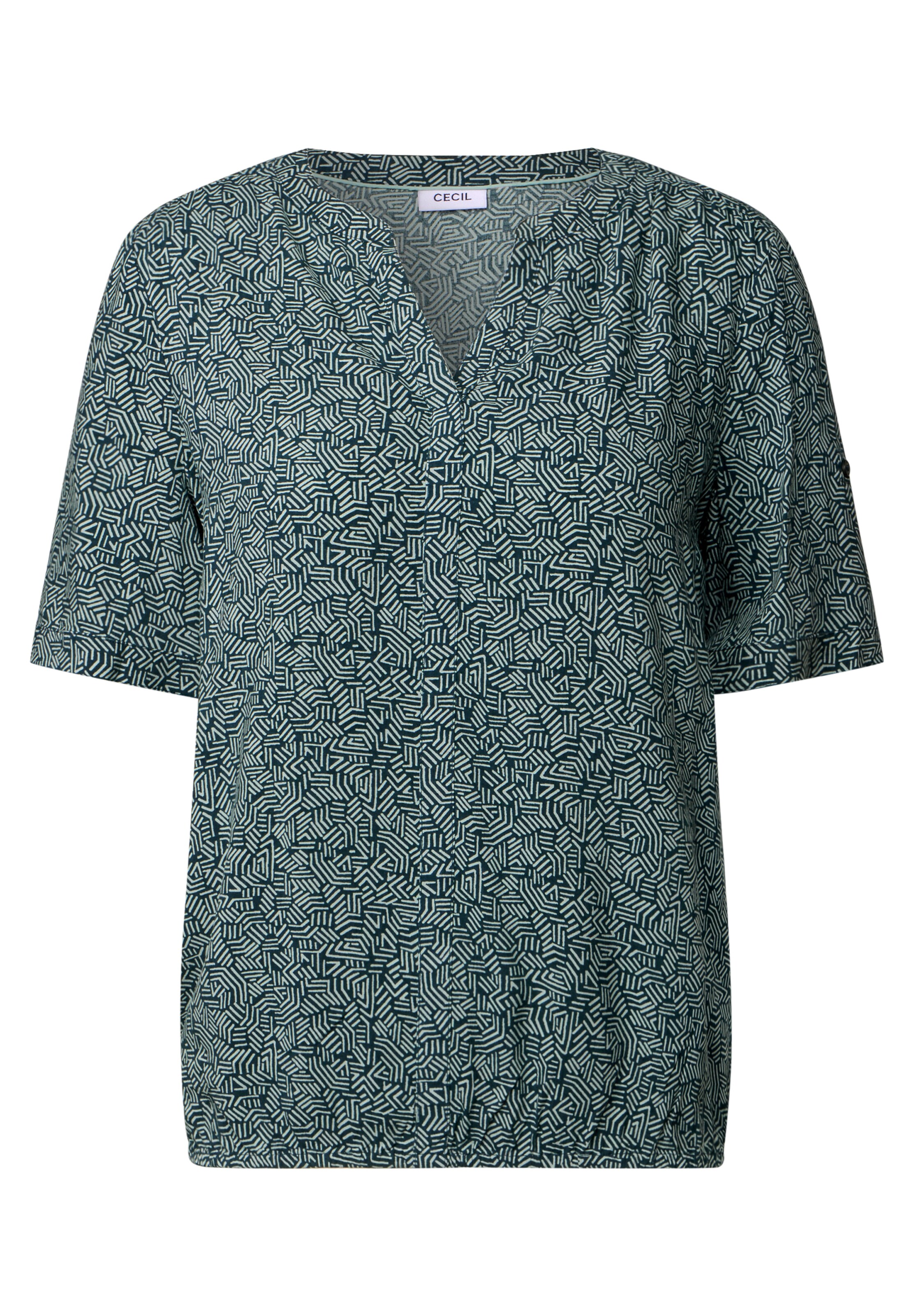 CECIL Bluse in Grün: Vorderseite