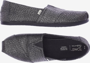 TOMS Halbschuh 42 in Silber: predná strana